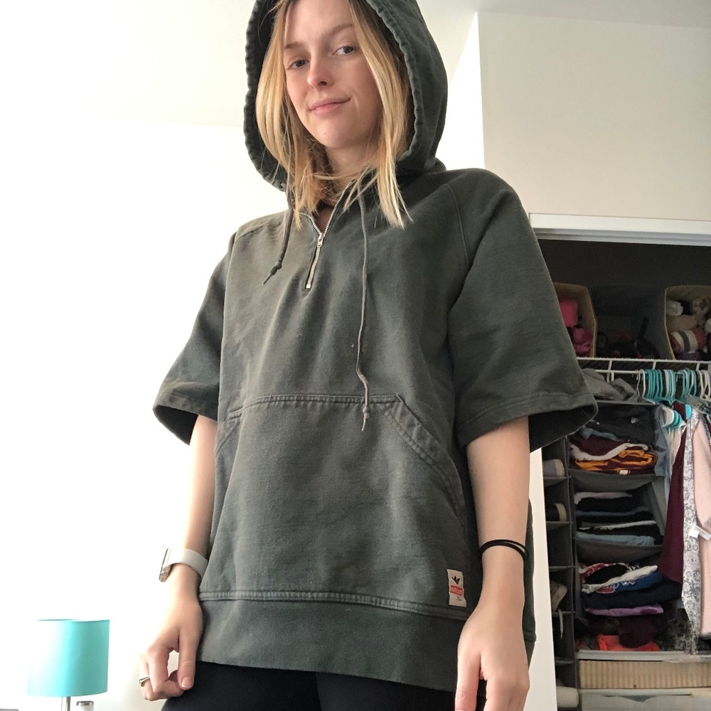 Adidas Short Sleeve Sweatshirt